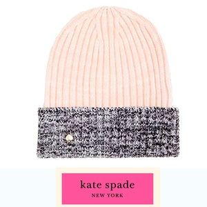 NEW Kate Spade hat beanie knit embellished